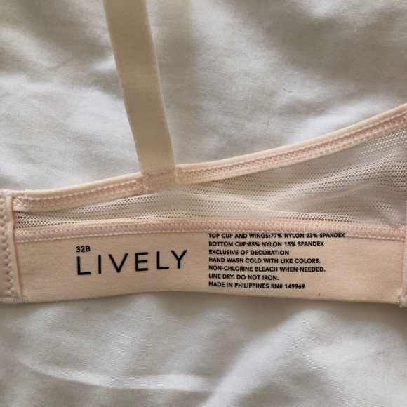 Set of Three Lively No-Wire Bras 32B - Picture 7 of 7